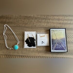 Necklace and Earring Jewelry Bundle 4 pieces all NEW